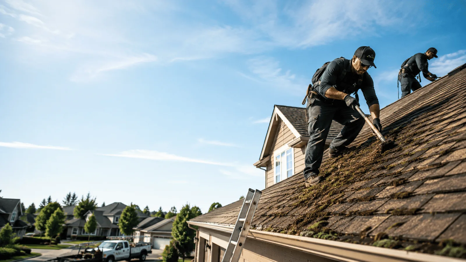 Roof Moss Removal in Dunbridge, OH near me